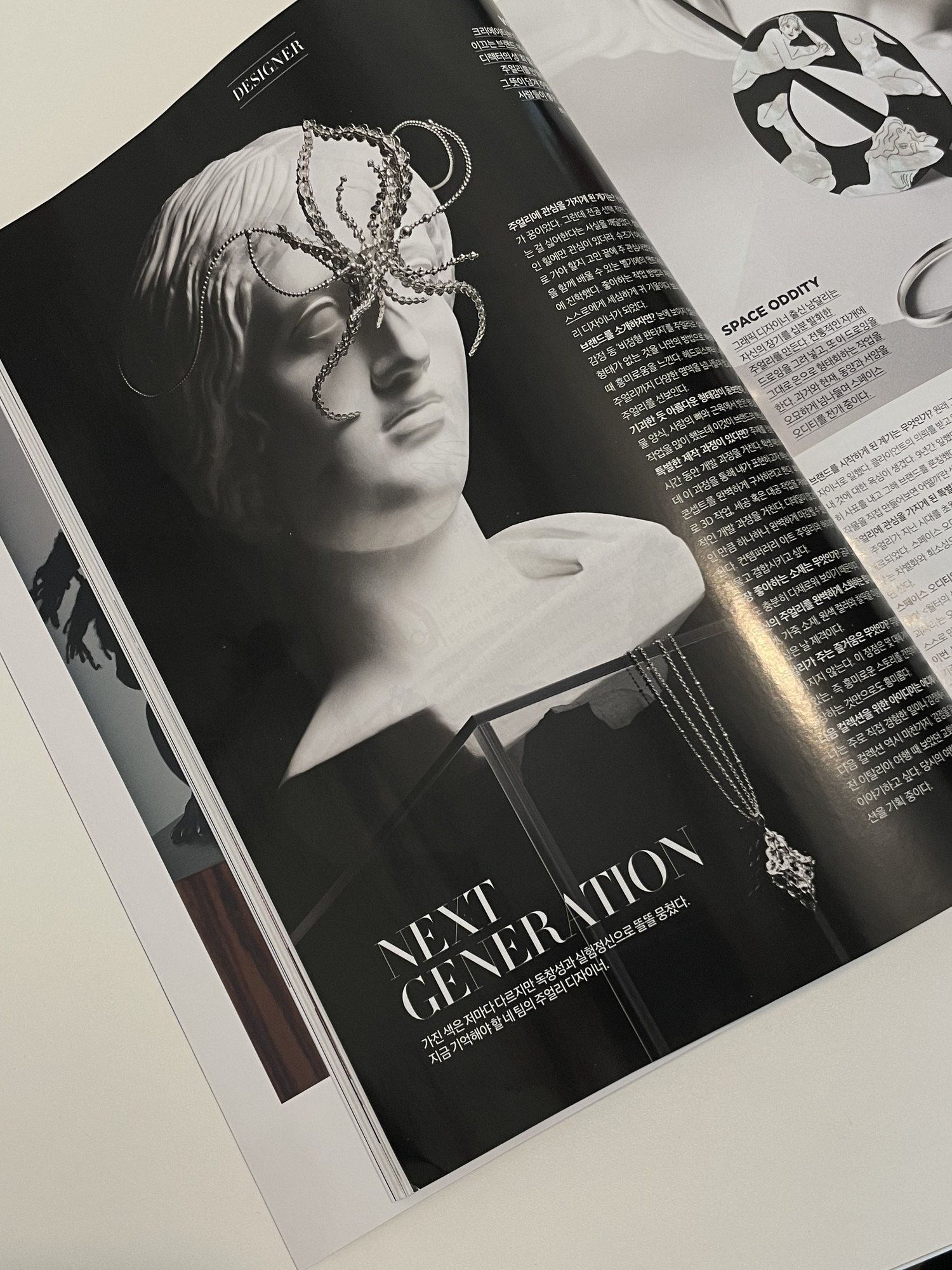 VOKCHOI interview feature in Harper’s Bazaar Korea