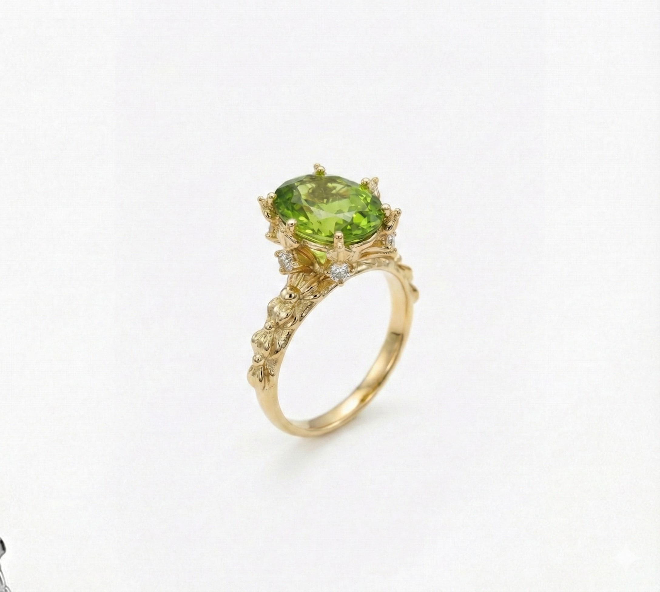 Finished bespoke ring — archive study