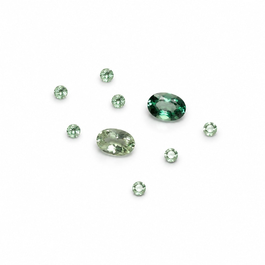 Selected gemstones for VOKCHOI bespoke commissions